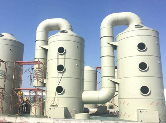 玻璃钢尾气吸收塔